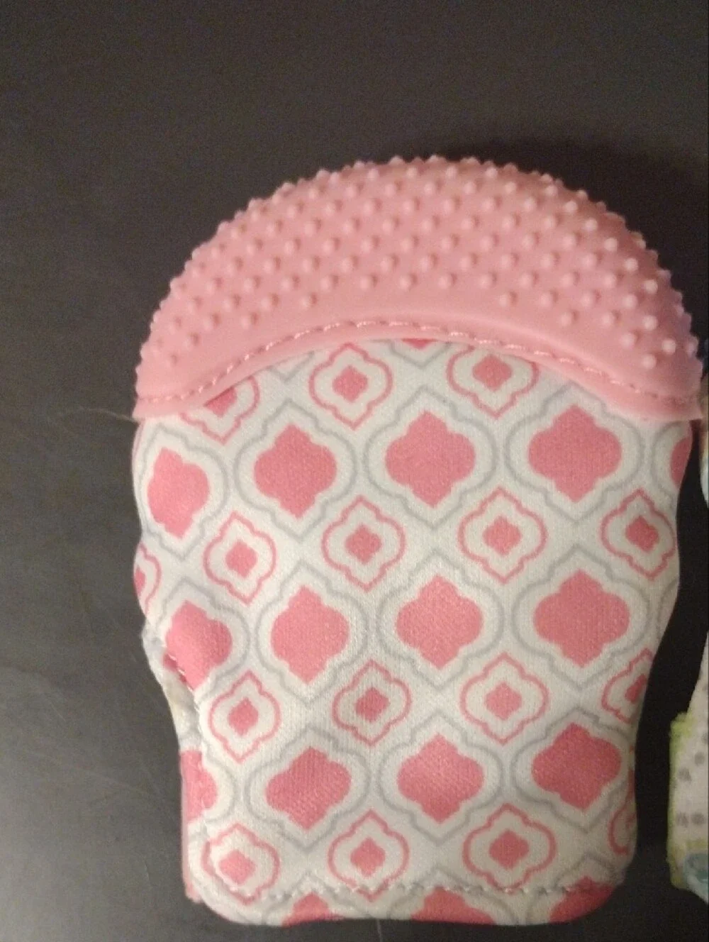 Baby Teething Mittens - Pink & Blue